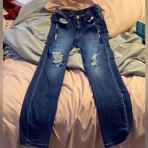 blue Jeans,  Rock& Republic, only worn twice, size 6